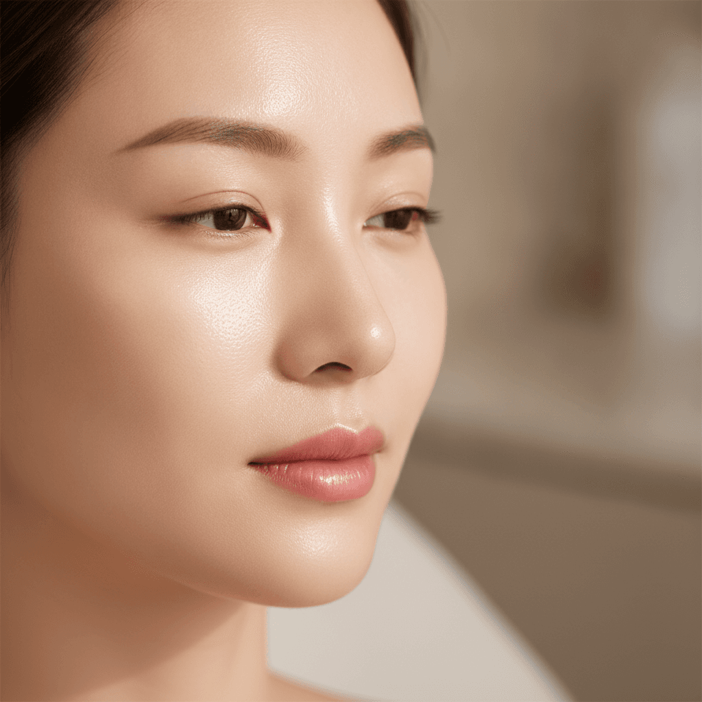 Ảnh minh hoạ — cấu trúc da và lỗ chân lông vùng mũi