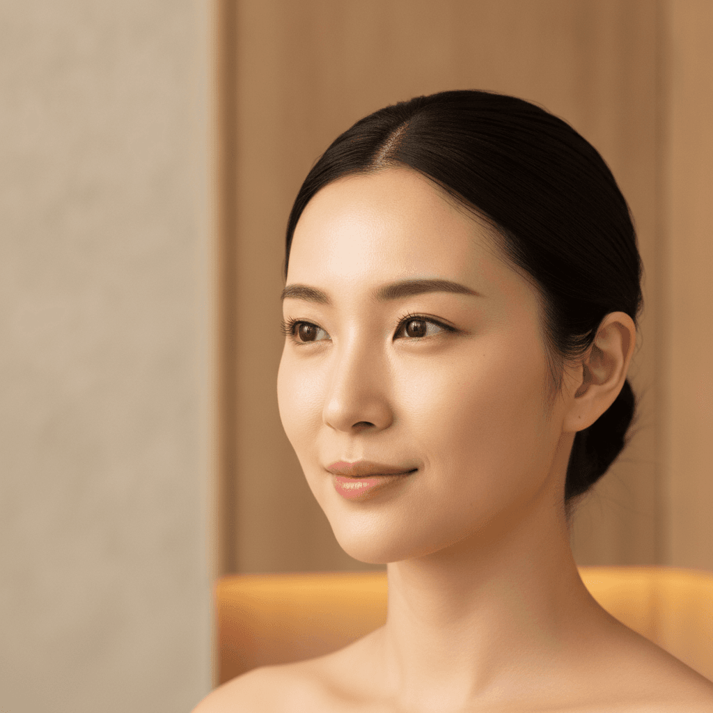 Ảnh minh hoạ (AI-generated — Gemini) — Chân dung phụ nữ châu Á trong ánh sáng dịu