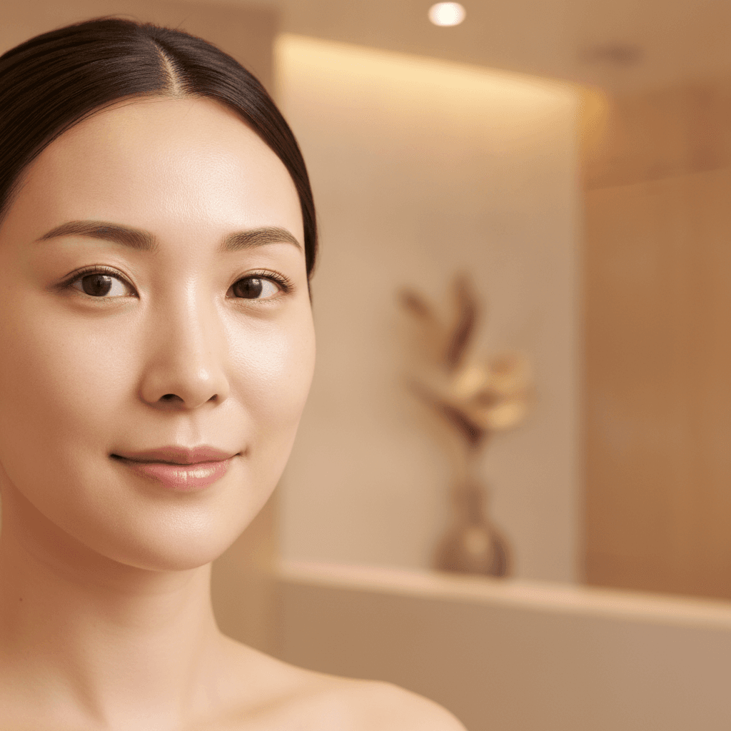 Ảnh minh hoạ (AI-generated — Gemini) — Chân dung phụ nữ châu Á trong phòng tư vấn